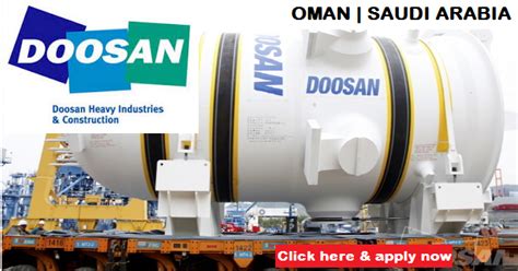 It inspires us to reach further and offer more. DOOSAN HEAVY INDUSTRIES AND CONSTRUCTION COMPANY JOBS ...