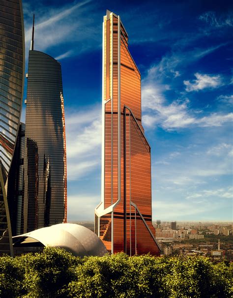 Erick Van Egeraat Mercury City Tower Russia