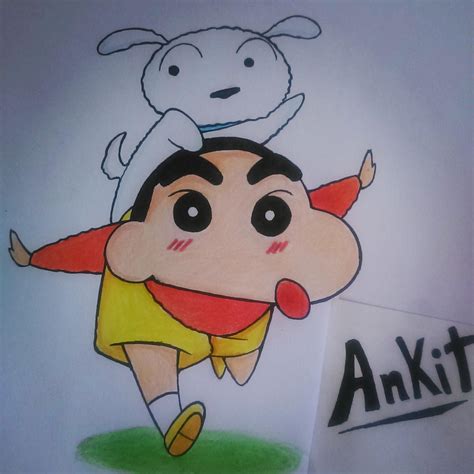 Shin Chan Drawing Video By Ankitk70 On Deviantart
