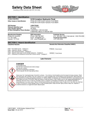 Fillable Online SAFETY DATA SHEET SPX Flow Fax Email Print PdfFiller