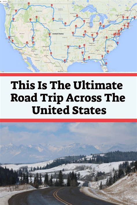 This Road Trip Map Will Take You To Landmarks In All 48 Contiguous