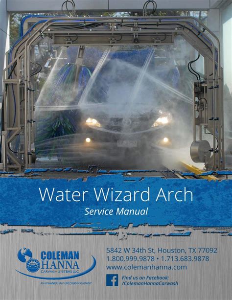 Pdf Water Wizard Arch Coleman Hanna Carwash Systems · Water Wizard