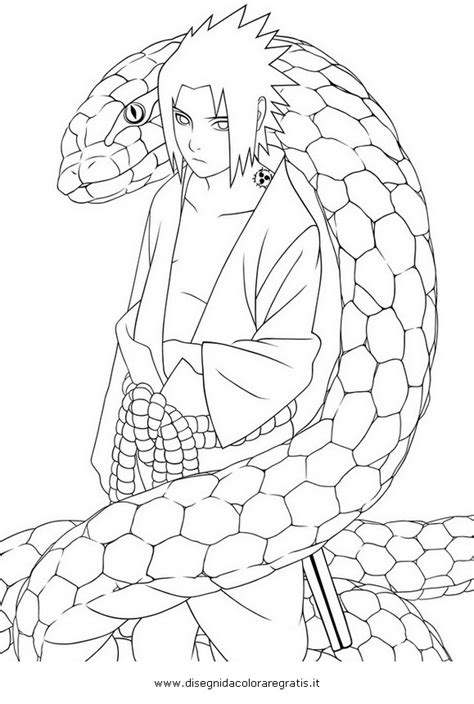Disegno Sharingan Naruto Personaggio Cartone Animato Da Colorare