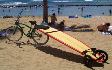 Sup And Surfboard Bike Carrier And Trailer