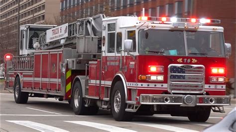 Baltimore City Fire Department Truck 6 Responding 12621 Youtube