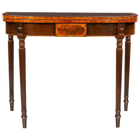 Regency Satinwood Tea Table At 1stdibs