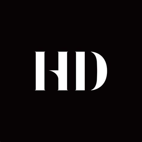 Hd Logo Letter Initial Logo Designs Template 2767633 Vector Art At Vecteezy