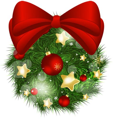 If you use it please give me credits, add to favorites and leave a comment too! Transparent Christmas Pine Ball with Red Bow PNG Picture ...