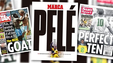Las Impactantes Portadas Del Mundo Por La Muerte De Pelé “larga Vida Al Rey” La Disputa Con