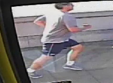 footage of jogger pushing woman in front of london bus on putney bridge released by police