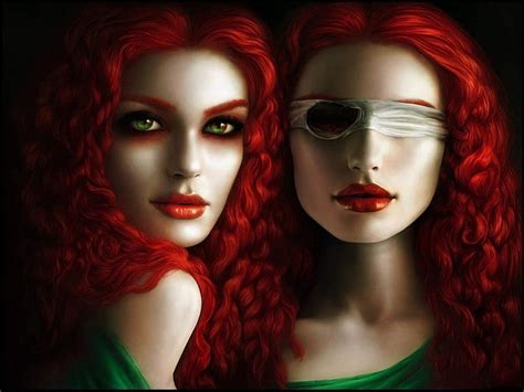 BLINDED BY LOVE Red Hair Female Blind Cg Girl HD Wallpaper Peakpx