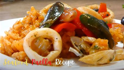 How To Cook Filipino Style Seafood Paella Filipino Recipes Guide