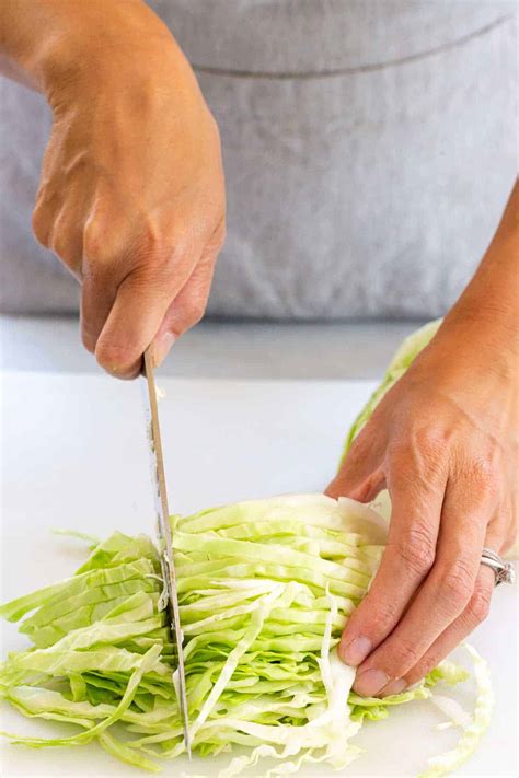 How To Cut Cabbage Jessica Gavin