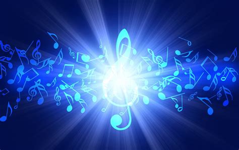 104 Blue Music Notes