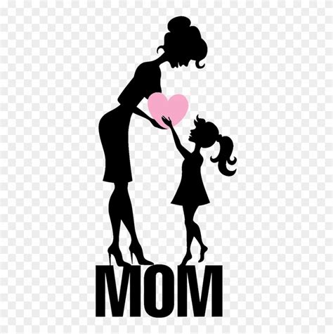 Happy Mothers Day Mother And Daughter Free Transparent Png Clipart