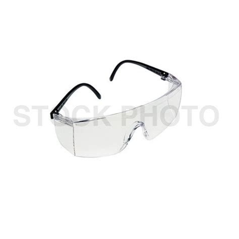 3m 15957 00000 100 seepro clear lens black temple safety glasses