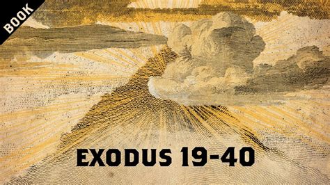 The Book Of Exodus Overview Part 2 Of 2 Youthvids