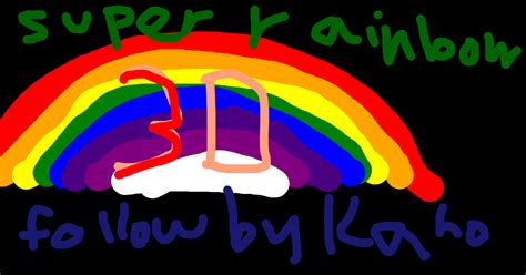 Super Rainbow 3d Drawings Sketchport