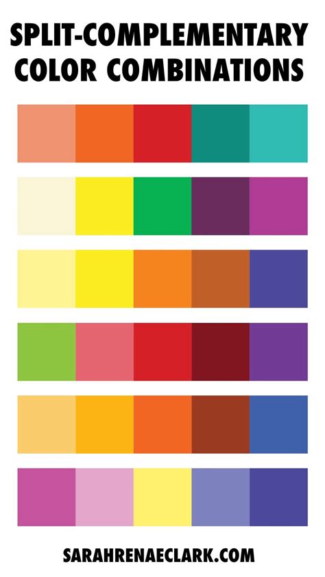 A Split Complementary Color Scheme Is Similar To A Complementary Color Scheme Except One Of The