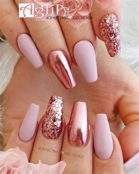 55 Trendy Rose Gold Nails That You Cant Resist Style VP Page 2