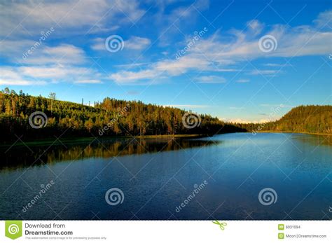 Lapland Lake Stock Photo Image Of Calm Scenery Peaceful 6031094