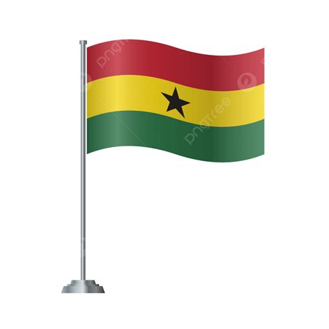 Ghana Flag Ghana Flag Ghana Day Png And Vector With Transparent