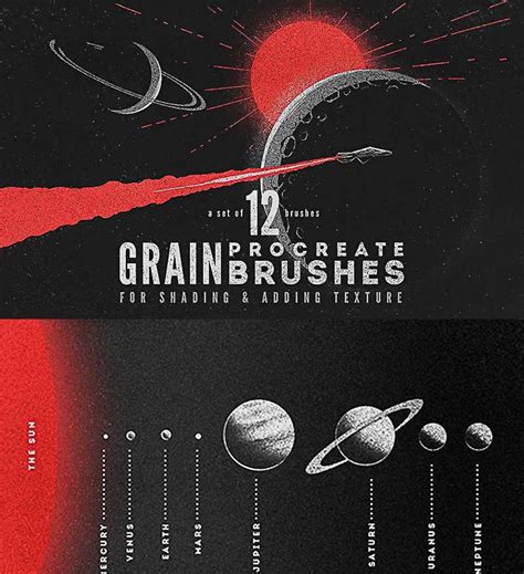 They mimic the look and feel of real pencil strokes and real lines drawn with a copic marker — the latter of which manages a level of buildable coverage that is stunning. Procreate Grain Brushes | Free download