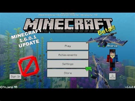 Pocket edition 1.6.0 mcpe on youtube. MINECRAFT 1.6.0.1 Update Review - YouTube