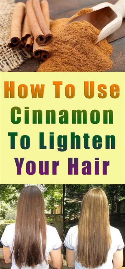 How To Use Cinnamon To Lighten Your Hair ⋆ China Life And Buying Guide