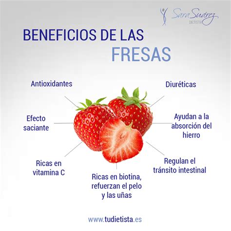 Beneficios de las fresas Tu Dietista en Córdoba y Málaga Consulta