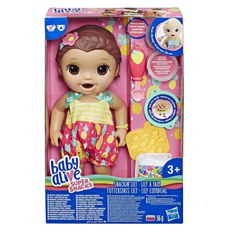 Buy Baby Alive Super Snacks Snackin Lily Baby Blonde Baby Doll That