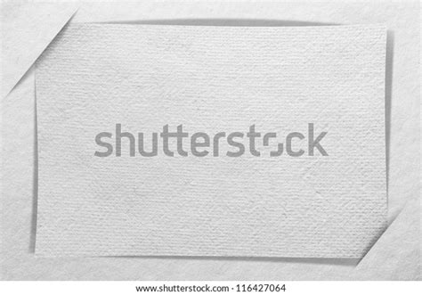 Blank Paper Cards Inserted Into Another Stock Photo 116427064