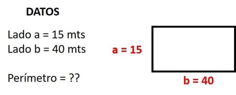 El Perimetro De Un Rectangulo