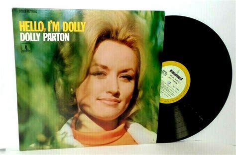 Popsike Com Dolly Parton HELLO I M DOLLY Monument First Press Vinyl LP SLP NM