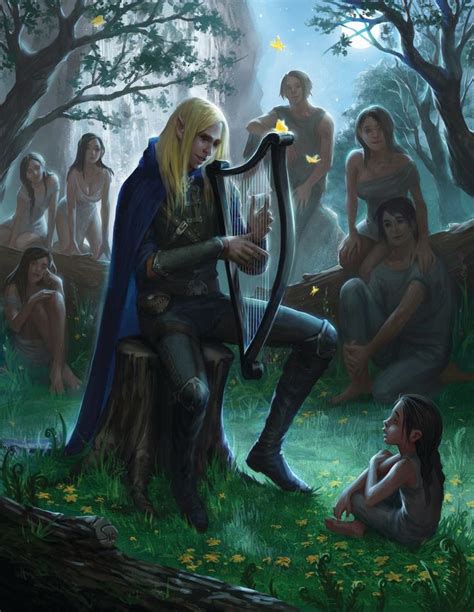 Finrod Meeting A Man For The First Time By Oleksandra Ishchenko On