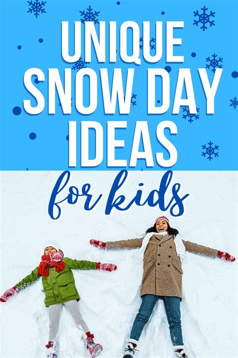 73 Snow Day Activities Fun Indoor And Outdoor Winter Ideas For Kids