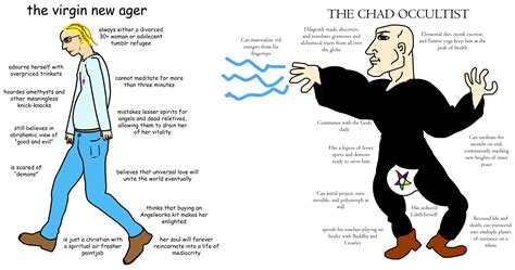 Check spelling or type a new query. virgin new ager vs Chad Occultist | Virgin vs. Chad | Know ...