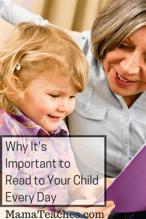 3 Reasons Why Its Important To Read To Your Child Every Day Mama Teaches