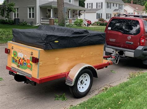 This Is Adams Super Size Diy Explorer Box Camping Trailer Stretched To