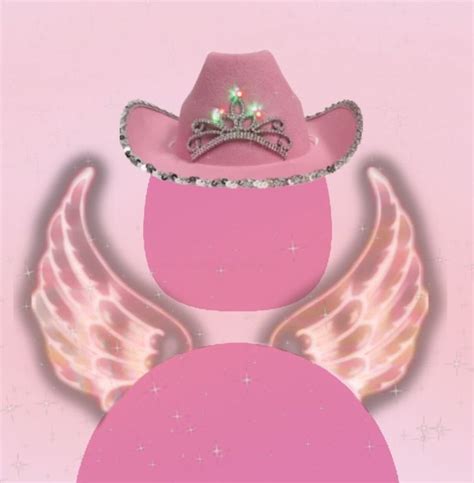 Pin By 𝙿𝚛𝚎𝚙𝚙𝚢𝙿𝚏𝚙 On Dump♡ Creative Profile Picture Pink Cowboy Hat