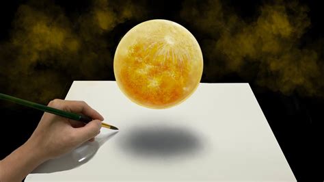 Ep D Full Moon Painting Painting For Beginners สอนวาด พระจนทร มต YouTube