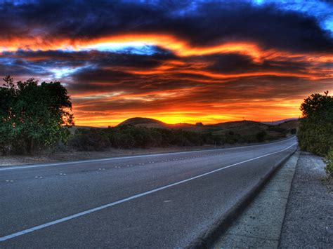 Allow kids to take ownership of the road trip by giving them the opportunity to select at least one activity each day. Sunset Above Road Wallpaper | Free Sunset Downloads