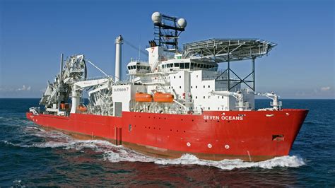 Construction Vessel Offshore Support Vessel Seven Oceans Royal Ihc