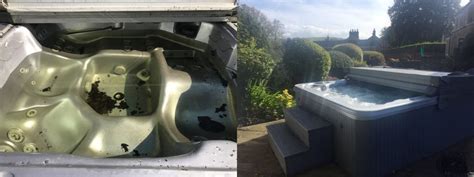 Hot Tub Clean Before And After Uk