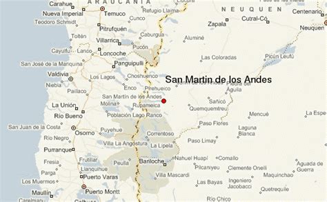 San martin de los andes. San Martin de los Andes Location Guide