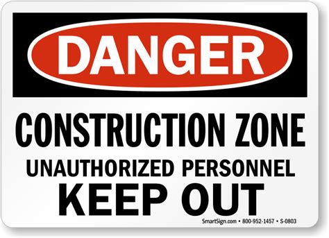 Construction Safety Free Construction Safety Signs