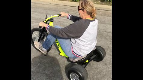 Razor Dxt Drift Trike Adult Big Wheel Youtube