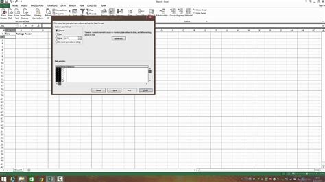 How To Import Csv Files In Excel 2013 Youtube