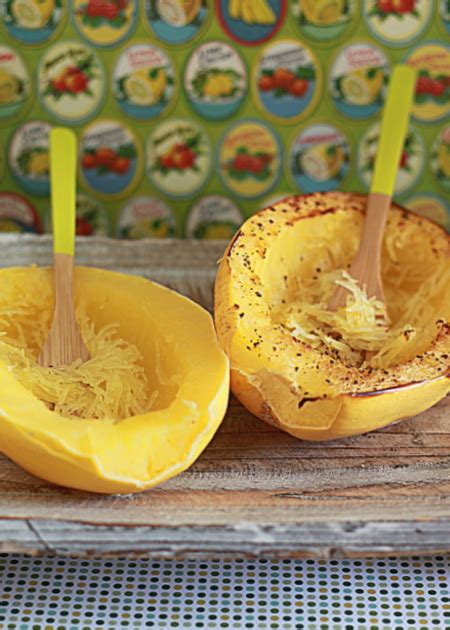 Spaghetti squash has thick walls, which can be difficult to cut through. How to Cook Spaghetti Squash Two Different Ways - in the ...