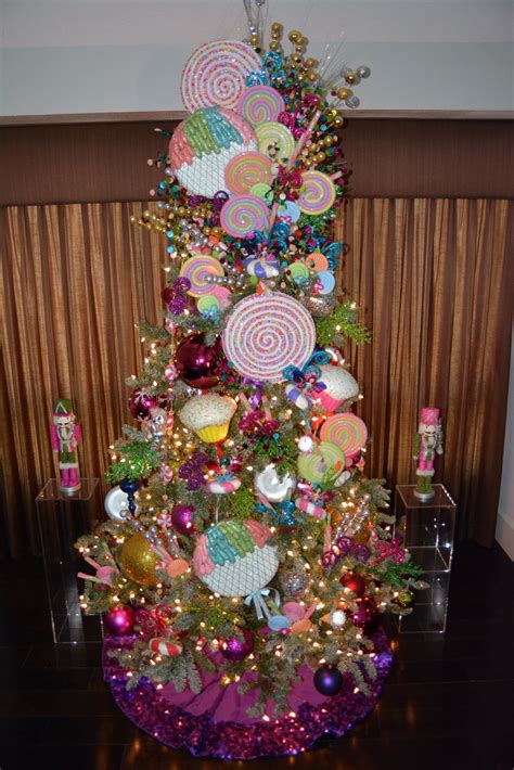 Transform your party space into a candy cane wonderland. Candyland Christmas Tree Decor